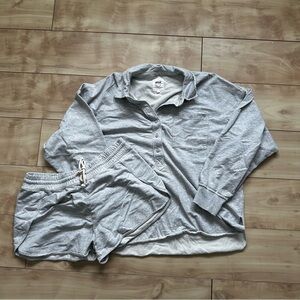 Aerie Light Gray Lounge Set